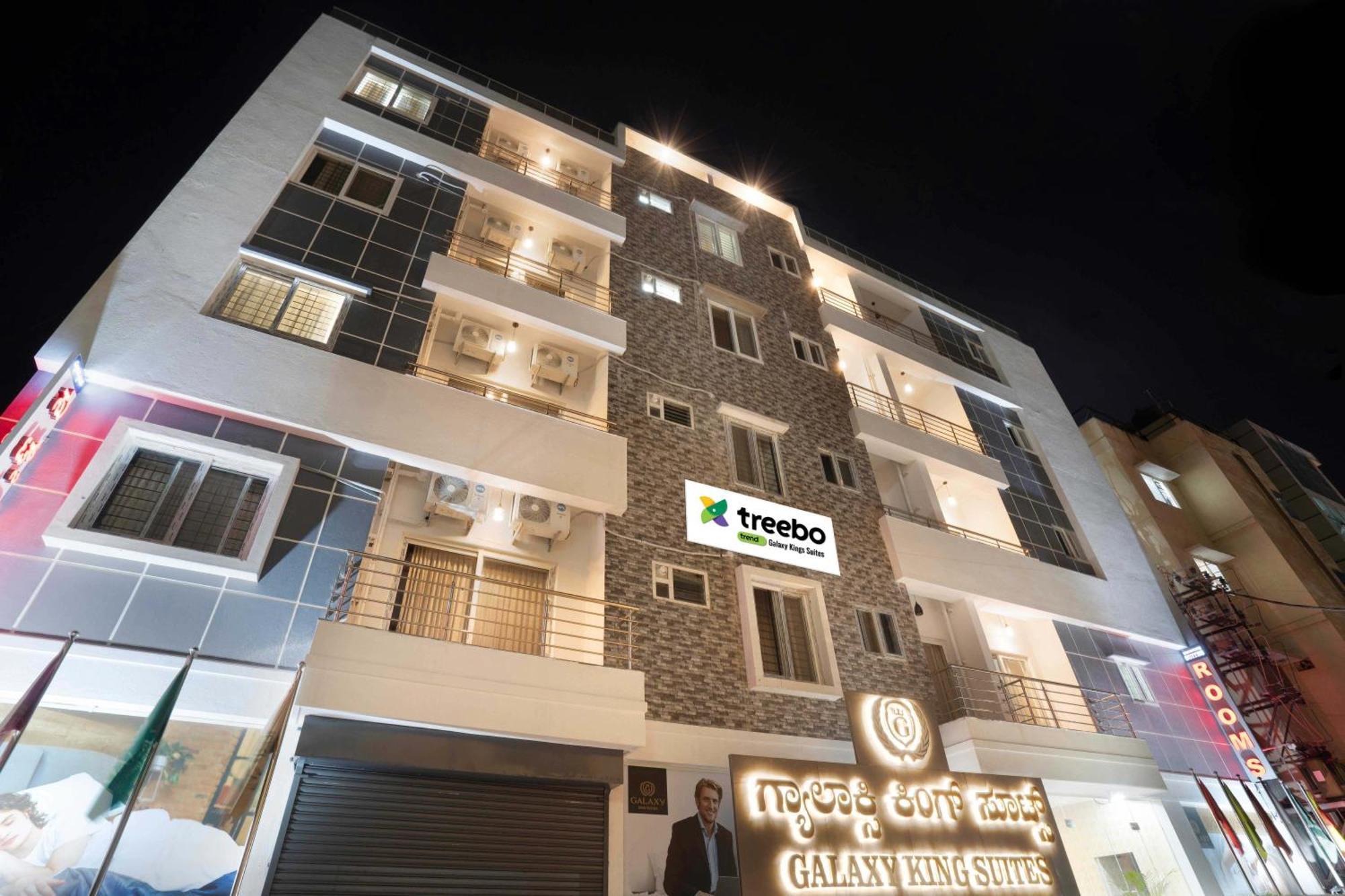 Treebo Galaxy Kings Suites, Hebbal بنغالور المظهر الخارجي الصورة